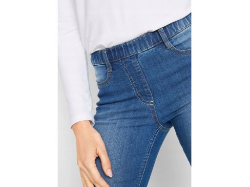 B.P.C spodnie jegginsy jeansowe damskie 56.
