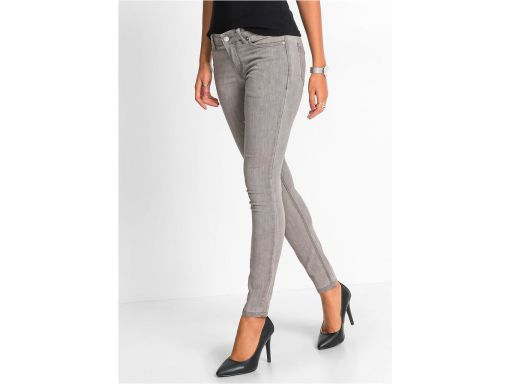 B.P.C szare spodnie jeansowe damskie skinny 50.
