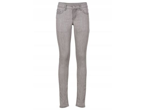B.P.C szare spodnie jeansowe damskie skinny 50.