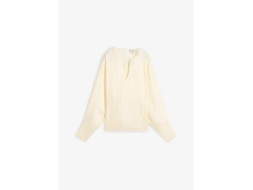 B.P.C satynowa śmietankowa bluzka 40.