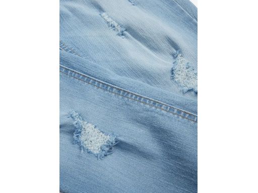 B.P.C jeansy skinny niebieski z przetarciami ^42