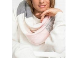 B.P.C komin dzianinowy szalik z kaszmirem r.one size