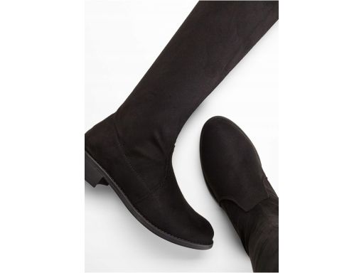 B.P.C kozaki za kolano eko zamsz muszkieterki cienkie r.36