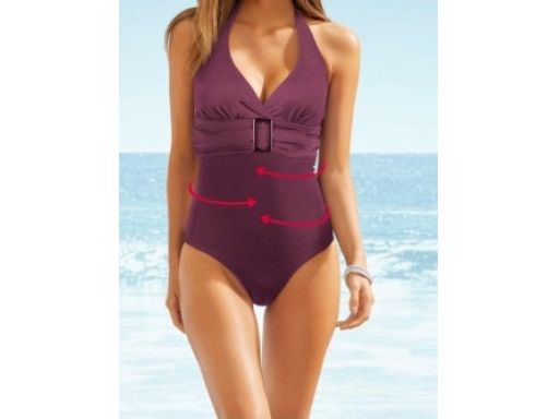 B.P.C kostium kąpielowy shape wiązany na szyi 40