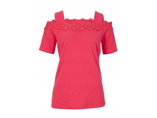 B.P.C bluzka różowa odkryte ramiona ^40/42