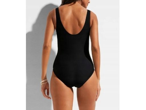 B.P.C kostium jednoczęściowy we wzór z efektem 2w1 r.42