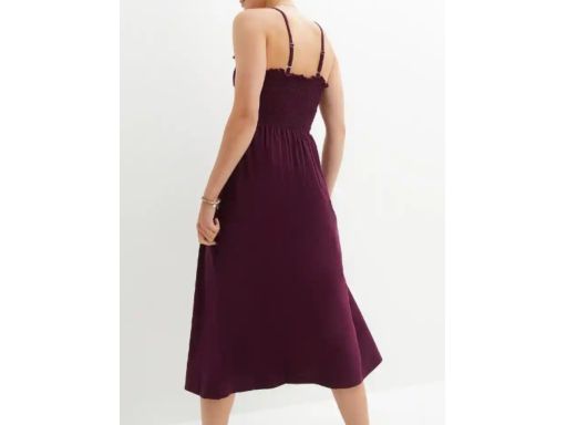 B.p.c Sukienka Letnia Bawełniana Jasnoniebieska ^48/50