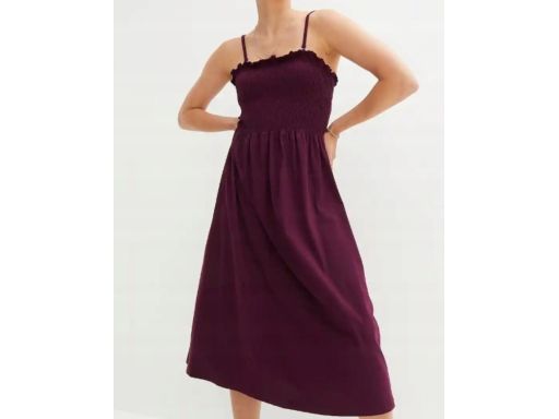 B.p.c Sukienka Letnia Bawełniana Jasnoniebieska ^48/50