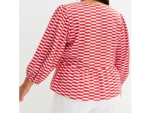 B.P.C bluzka kopertowa we wzory ^48