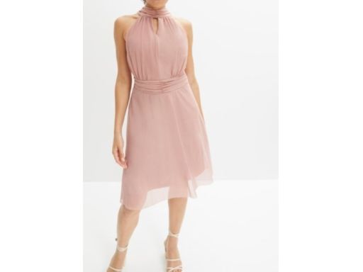 B.P.C siatkowa sukienka różowa ^40/42