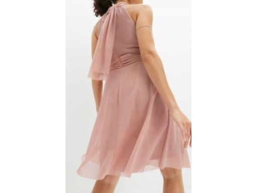 B.P.C siatkowa sukienka różowa ^40/42