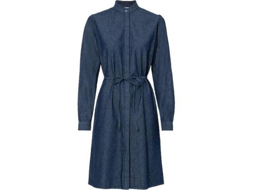 B.P.C sukienka koszulowa jeansowa ze stójką r.40