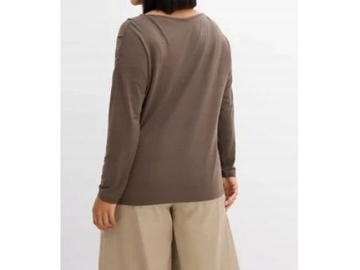 B.P.C bluzka długi rękaw oliwkowa 40/42.