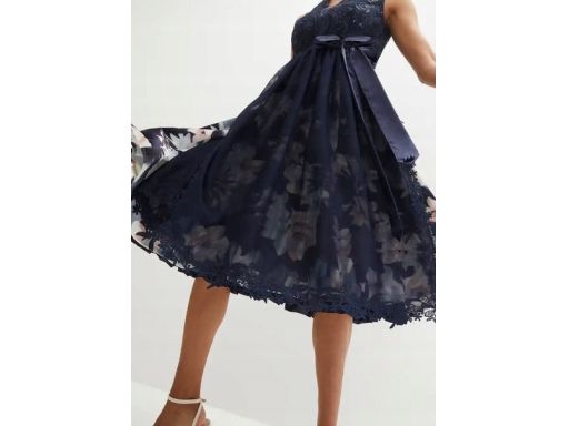 B.P.C. sukienka ludowa z fartuszkiem 42.