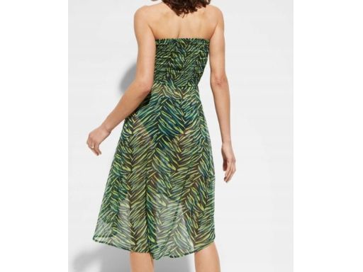 B.P.C sukienka plażowa asymetryczna we wzory r.44