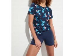 B.P.C tankini z t-shirtem i szortami wzory 50.