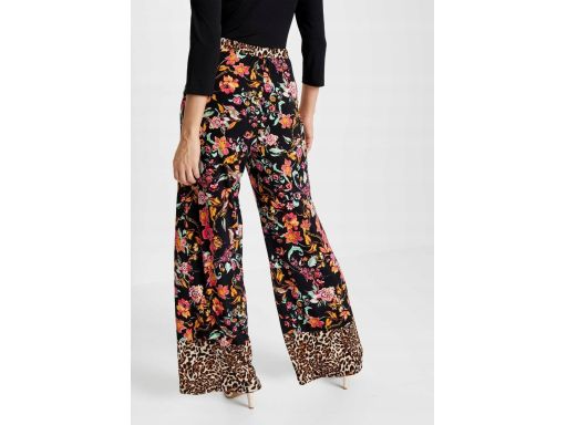 B.P.C spodnie kuloty kwiatowe we wzory ^40/42