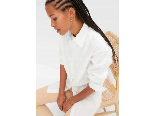 B.P.C bluzka koszulowa biała bawełniana 40.