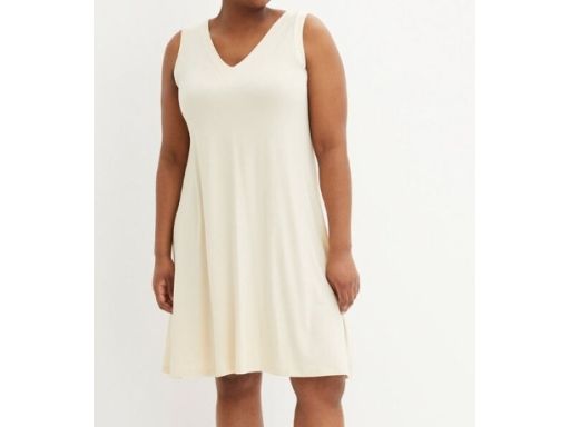 B.P.C beżowa sukienka z wiskozy midi ^36/38