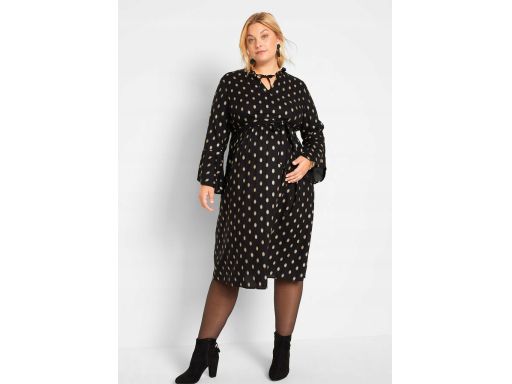 B.P.C sukienka ciążowa we wzorki midi 48.