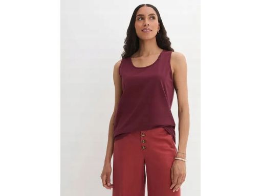 B.P.C top damski bawełniany bordowy ^48/50