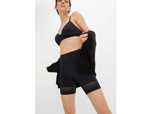 B.P.C kolarki shape modelujące z siateczką czarne r.46