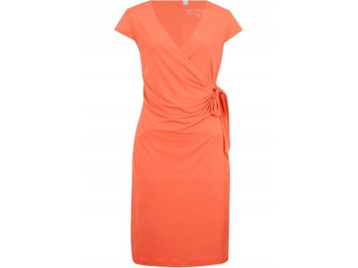 B.P.C sukienka marszczona pomarańcz r.40/42