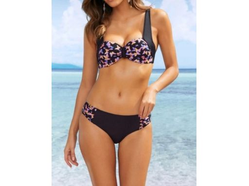 B.P.C Bikini motyle biustonosz balkonetka ^40(80C)