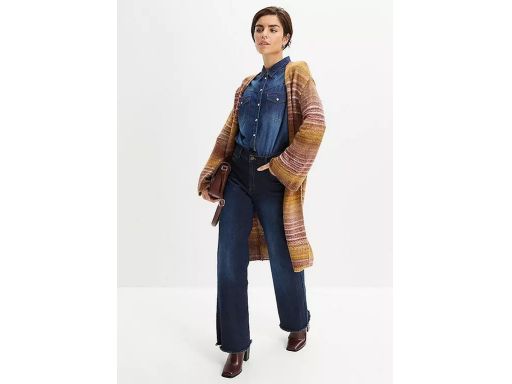 B.P.C kardigan kolorowy szerokie rękawy r.32/34