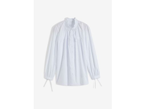 B.P.C bluzka koszulowa szmizjerka biała bawełniana ^40