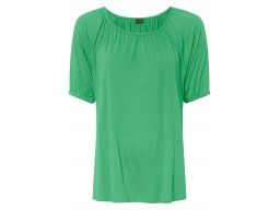 B.P.C t-shirt zielony marszczenia r.40/42