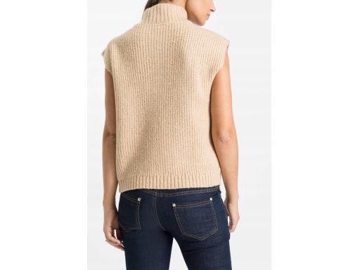 B.P.C kamizelka dzianinowa beżowa 40/42.