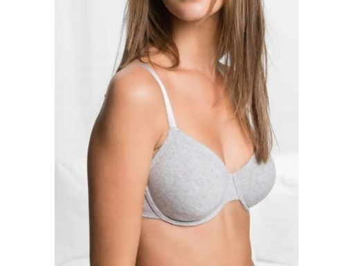 B.P.C 3-pak biustonoszy usztywnianych bawełnianych r.90B