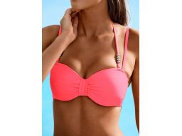 B.P.C bikini balkonetka usztywniane różowe neonowe r.48(95D)