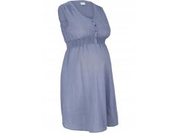 B.P.C top ciążowy i do karmienia niebieski koszulowy r.40