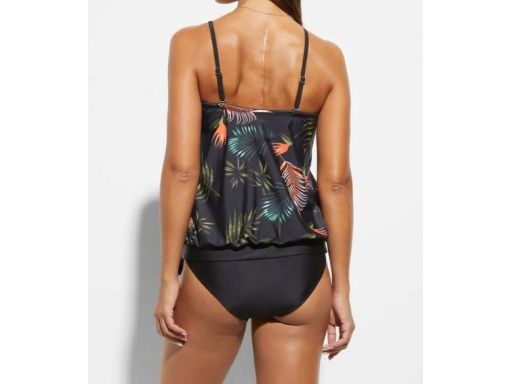 B.P.C tankini z odpinanymi ramiączkami we wzory z figami 48.