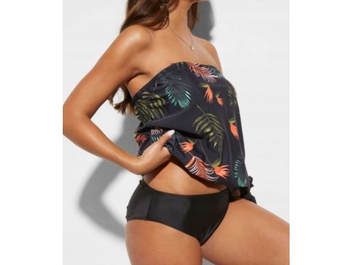 B.P.C tankini z odpinanymi ramiączkami we wzory z figami 48.