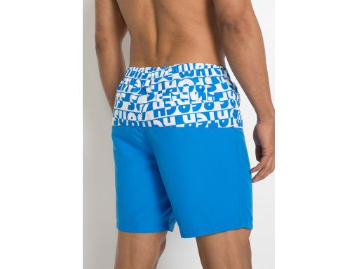 B.P.C męskie szorty kąpielowe niebieskie ze wzorami r.60/62