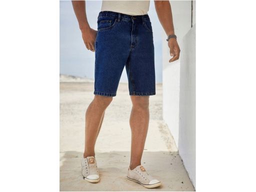 B.P.C spodenki bermudy ciemny jeans męskie 58.