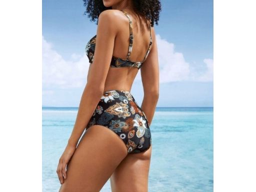 B.P.C bikini usztywniane figi wysoki stan r.40(80B)