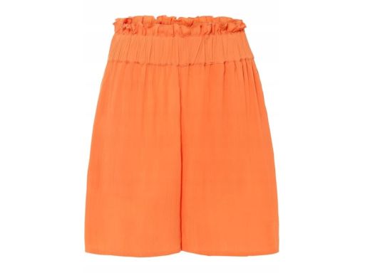 B.P.C szorty pomarańczowe z krepy r.38