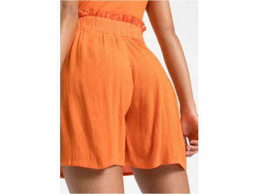 B.P.C szorty pomarańczowe z krepy r.38