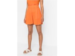 B.P.C szorty pomarańczowe z krepy r.38