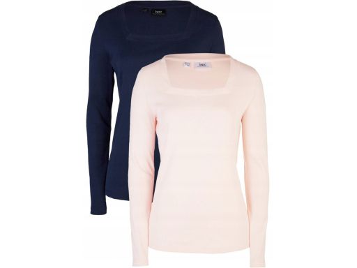 B.P.C 2-pak bluzka damska bawełniana ^48/50