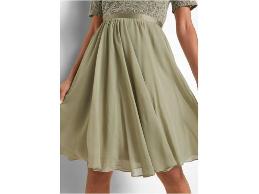 B.P.C sukienka z koronką zielona premium 40.