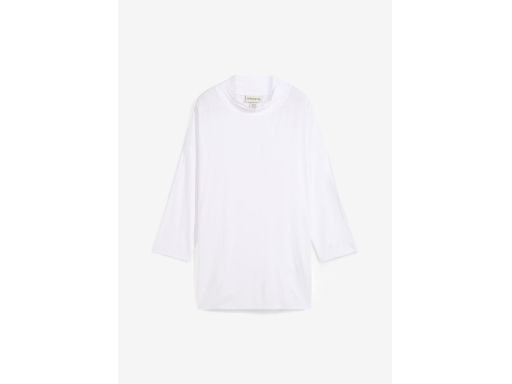 B.P.C bluzka biała rękaw 3/4 z wiskozy 48/50.