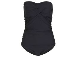 B.P.C kostium jednoczęściowy marszczony czarny ^42