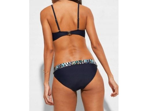 B.P.C bikini granatowe we wzory z figami r.38(75E)