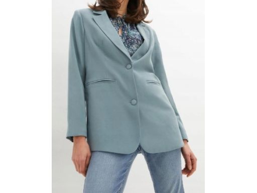 B.P.C żakiet marynarka damska kolor zielono- szary 46