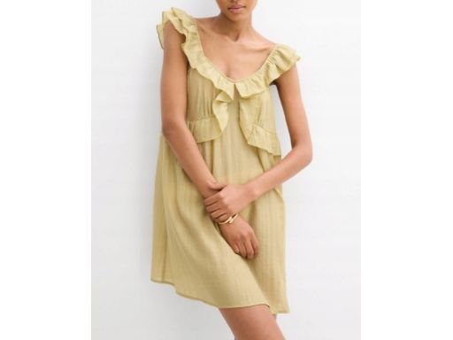 B.P.C sukienka mini z falbanami 42.